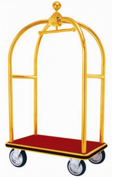 AA-20 :รถเข็นกระเป๋ากรงนกสีทอง
Golden Luggage Cart